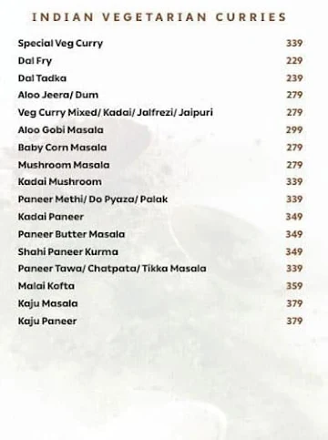 Aharam Multi Cuisine Restaurant menu 