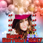 Cover Image of Tải xuống Happy Birthday Photo Frame 1.0 APK