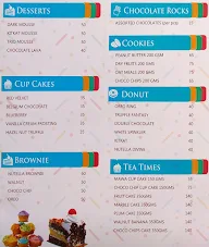 O Cakes menu 2