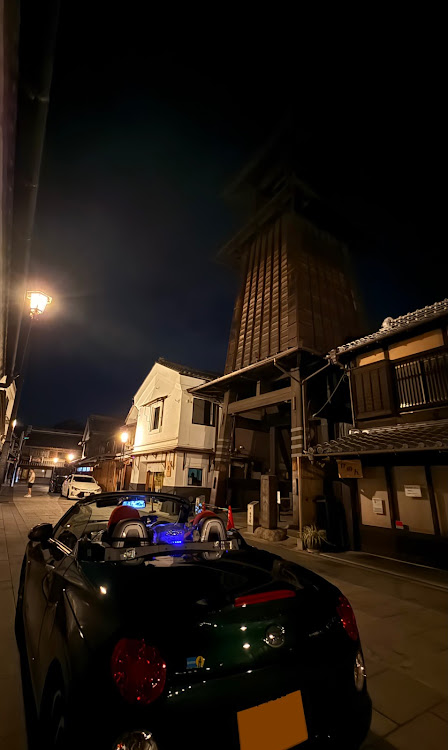 コペンのナイトドライブ・オープンカードライブ・時の鐘・りそなコエドテラス・小江戸川越に関するカスタム事例の投稿画像4枚目