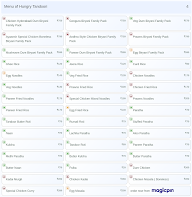 Hungry Tandoori menu 4