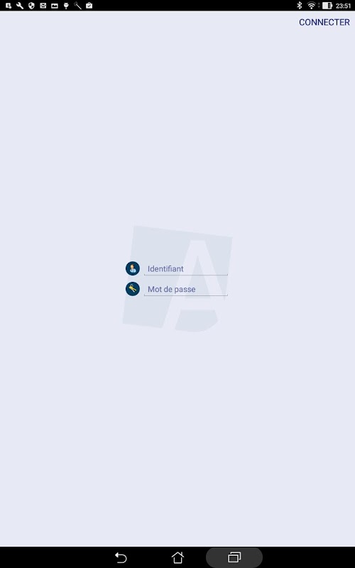 Android application Acteur Mobile screenshort