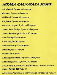 Uttar Karnataka Foods menu 3