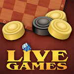 Cover Image of Télécharger Checkers LiveGames - free online game 3.77 APK