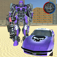 Robot Car Transforme Muscle Robot Car Simulator