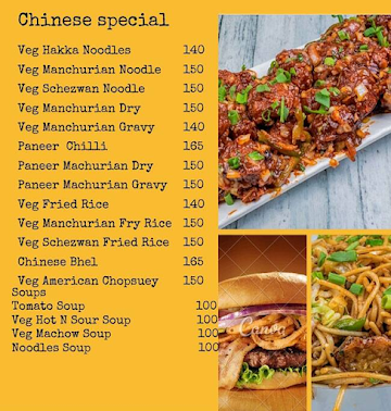 Tasteez Food menu 