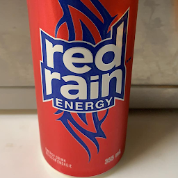 Red Rain Energy drink