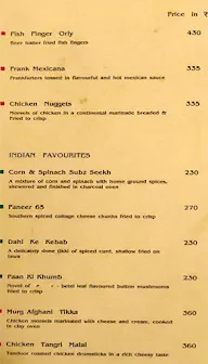 Patiala Mist menu 7