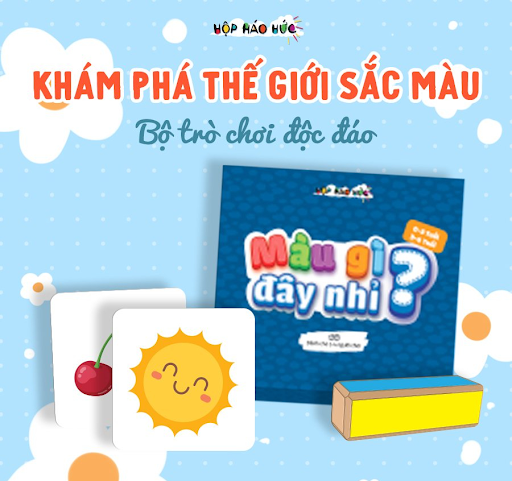 Hộp háo hức MẢNH VƯỜN SẮC MÀU (0-3 tuổi)