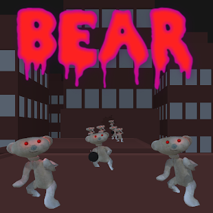 Bear Alpha Horror Sticker - Bear Alpha Horror - Discover & Share GIFs