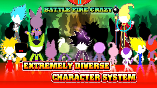 Battle Fire Crazy - Stickman warriors 1.0.2 APK + Mod (Free purchase) for Android