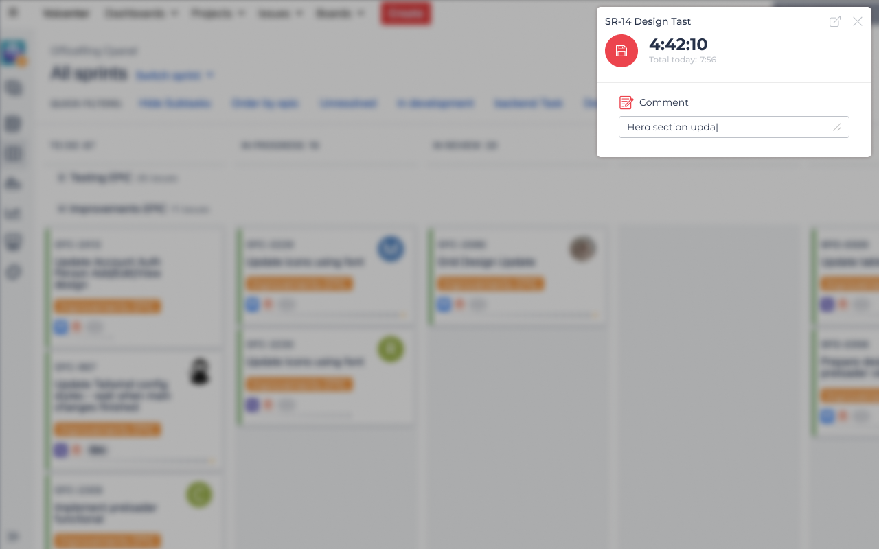 Jira Time Tracker Preview image 4