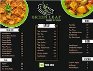 Green Leaf Kitchen menu 1