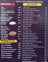 Youth Dosa menu 5