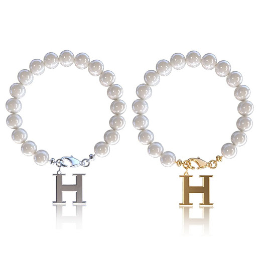 Title 26, Letter Bracelet Suit Stainless Steel Stringed P...