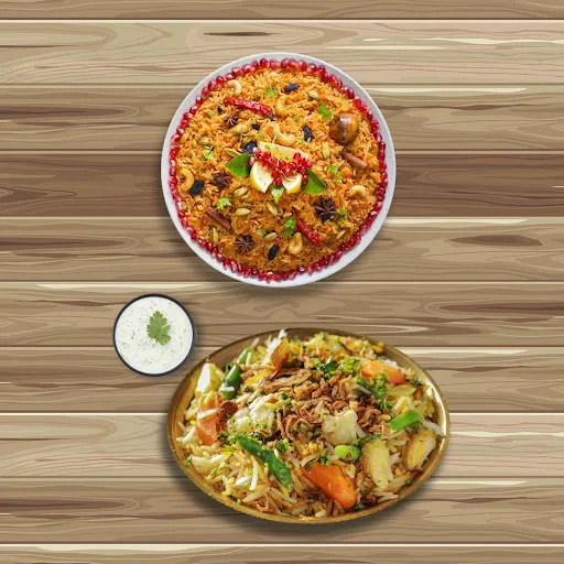 Afghani Biryani + Avadhi Biryani (650 Ml)