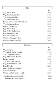 Hong Kong Style menu 1