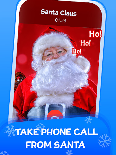 Screenshot Fake Call Merry Christmas Game