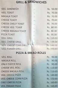 Parag Juice Center menu 2