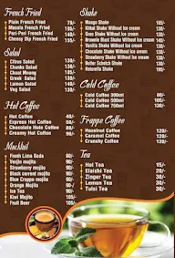 Capital Food Cafe menu 1