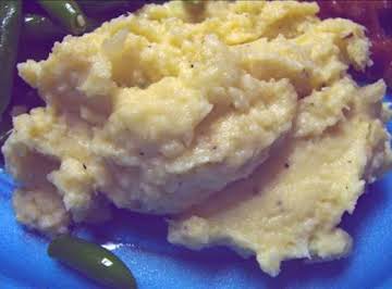 Another Mock Mashed Potatoes (mashed Cauliflower)-low Carb