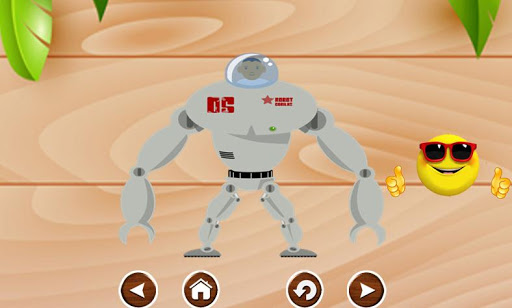 Robot Jigsaws game