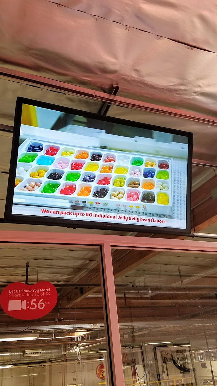 Jelly Belly Factory Tour in Fairfield, California