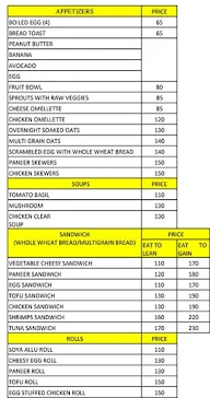 Diet N Protein Meals menu 3