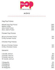 Pop Pulao menu 1