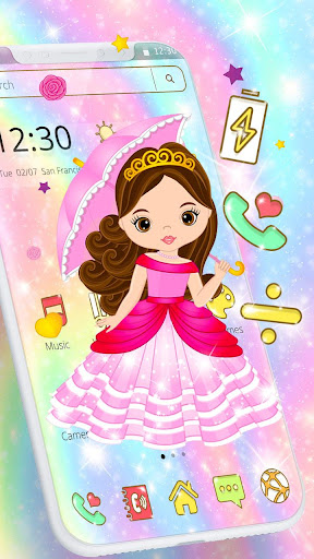 Cute Princess Doll Theme
