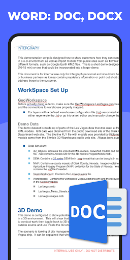 Screenshot All Document Viewer: PDF, Word