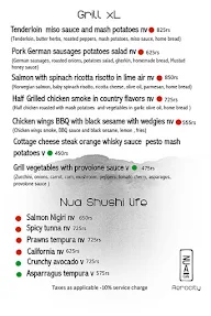 Nua Cafe menu 3