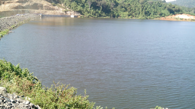 View of the mega Chemususu dam in Eldama-Ravine, Baringo County.