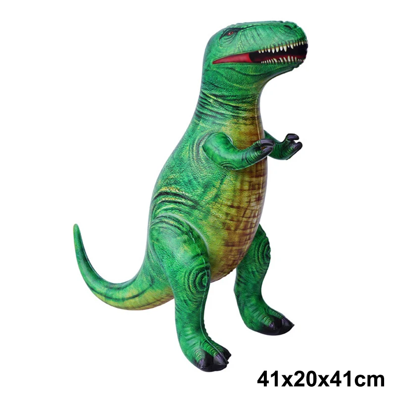 Dinosaure Gonflable en PVC à Pincer. Jouet Amusant et Résistant pour Enfants. Parfait pour les Jeux à l'intérieur et à l'extérieur. Sûr et durable.