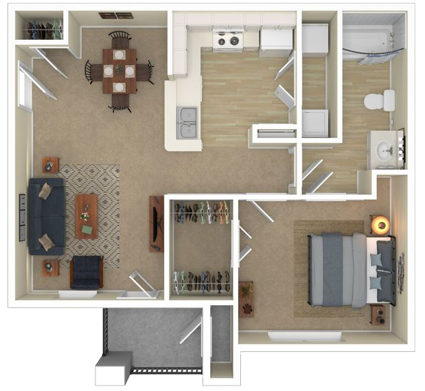 Rodeo Floorplan Diagram