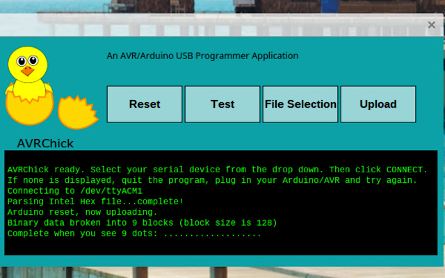 AVRChick chrome extension