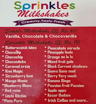 Sprinkles menu 2