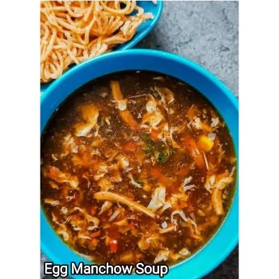 Egg Manchow Soup