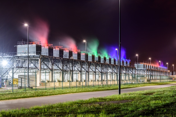 St. Ghislain cooling towers