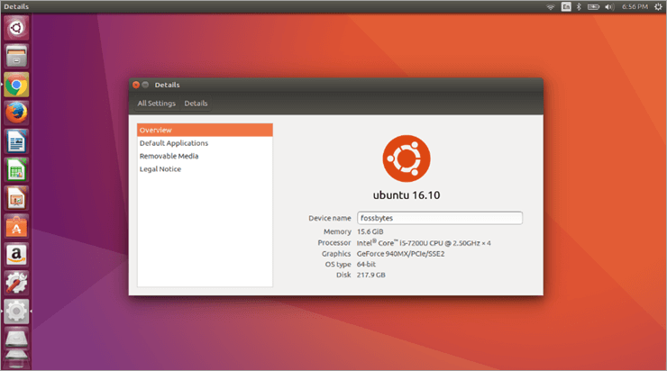 Ubuntu home page