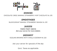 Cafe Colombia menu 7