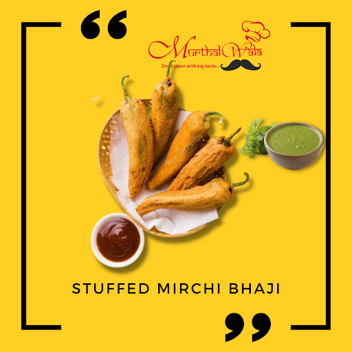 Stuffed Mirchi Bajji (6 Pcs)