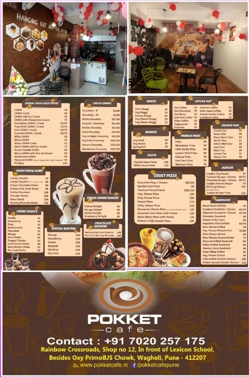 Hungry Monkey menu 