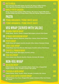 Lean 21 Cafe menu 4