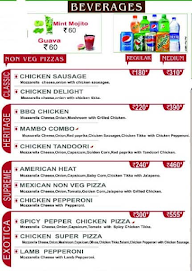 The Pizza Corner menu 2