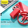 【Baseus】Củ Sạc Baseus Gan3 Pro/ Gan5 Pro 65W Tặng Cáp 100W Pd Qc 4.0 Sạc Siêu Nhanh Cho Tất Cả Các Hãng Đt/ Laptop