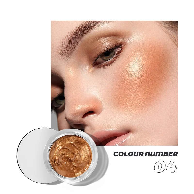 Pudaier Blush Liquide 10 Couleurs Double Usage