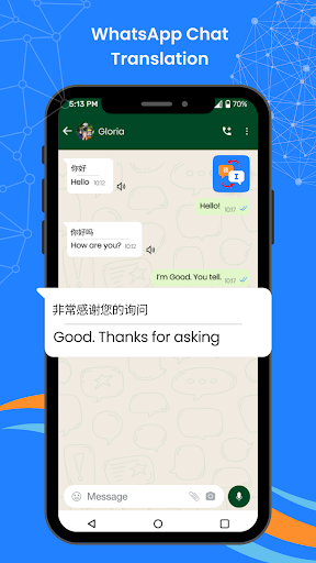 Screenshot Ai translate, Chat translator