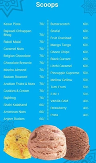 Dinshaw's Cream Studio menu 5