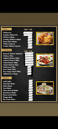 Shawarma King menu 2